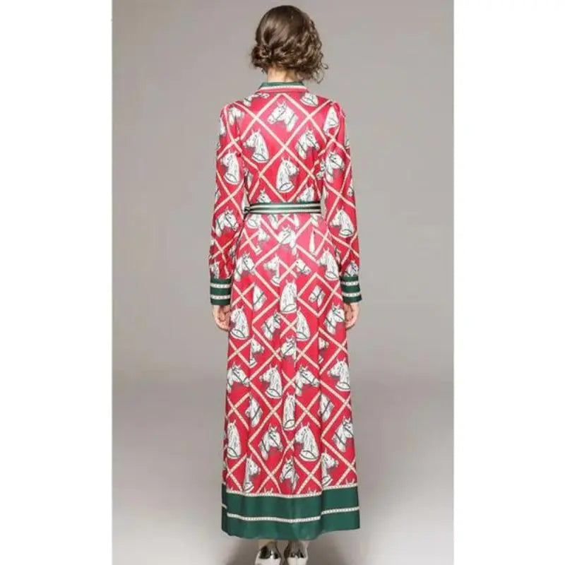 Vintage horse dress