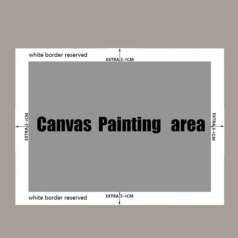 Abstract horse canvas Dream Horse