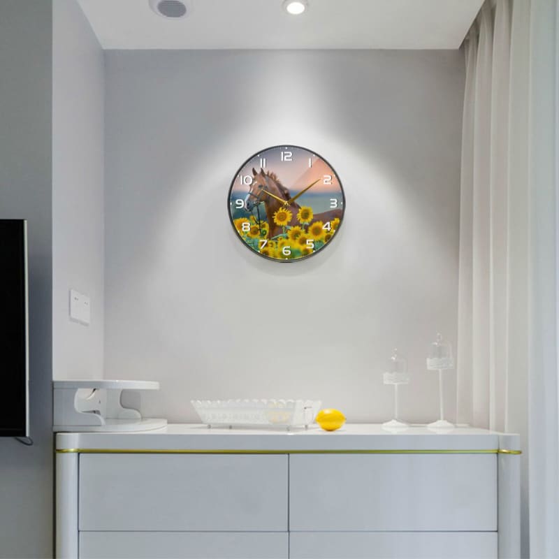Acrylic horse wall clock - Dream Horse