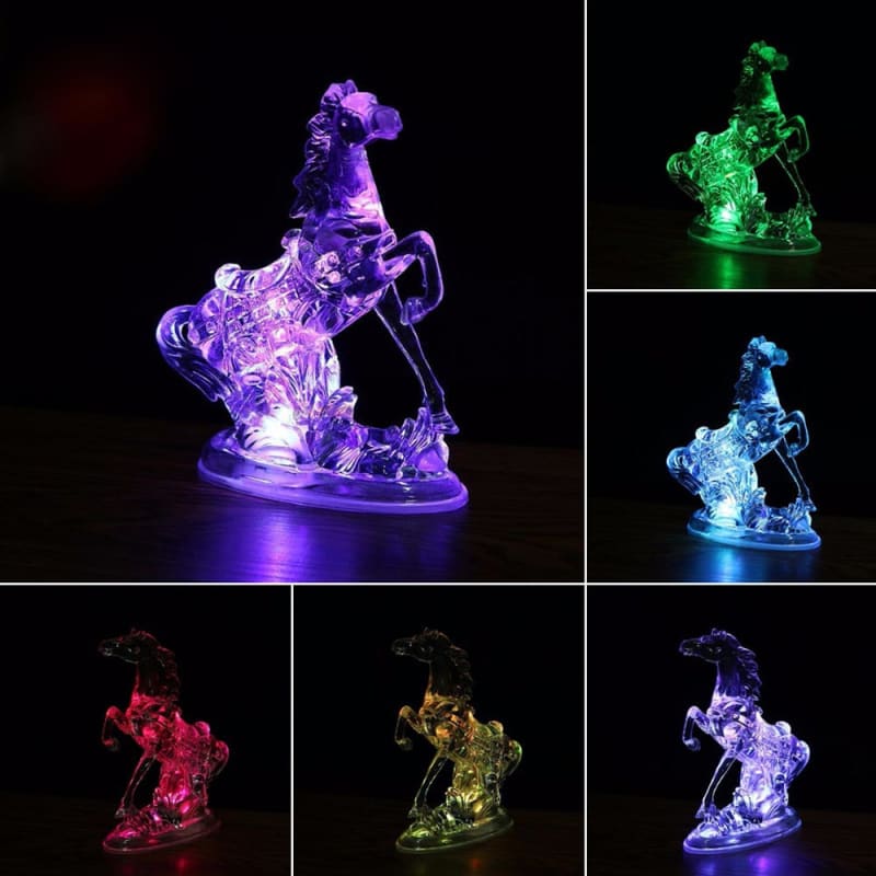 Antique carousel horse lamp - Dream Horse