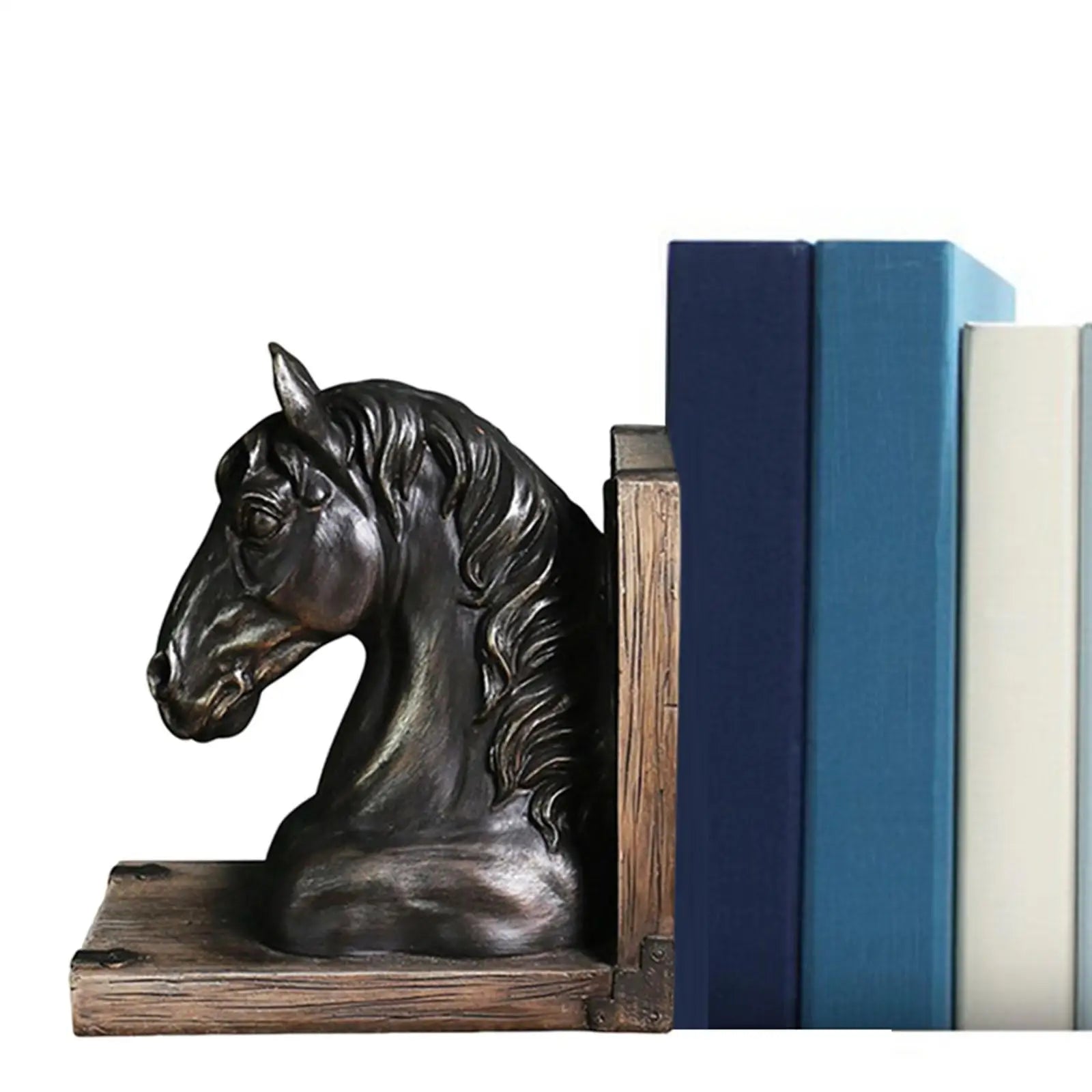Antique horse bookends Dream Horse