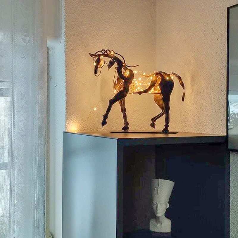 Art deco horse lamp - Dream Horse