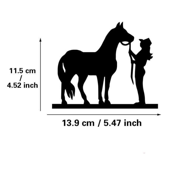 Black horse stickers - Dream Horse