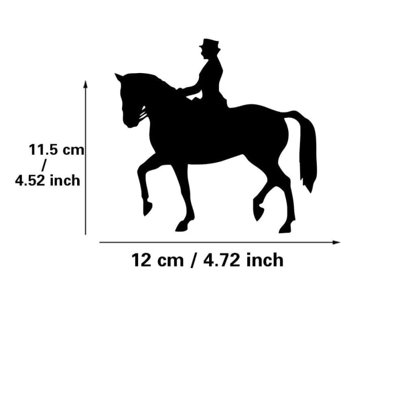 Black horse stickers - Dream Horse