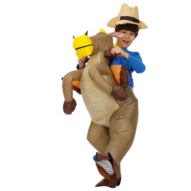 Blow up cowboy horse costume - Dream Horse