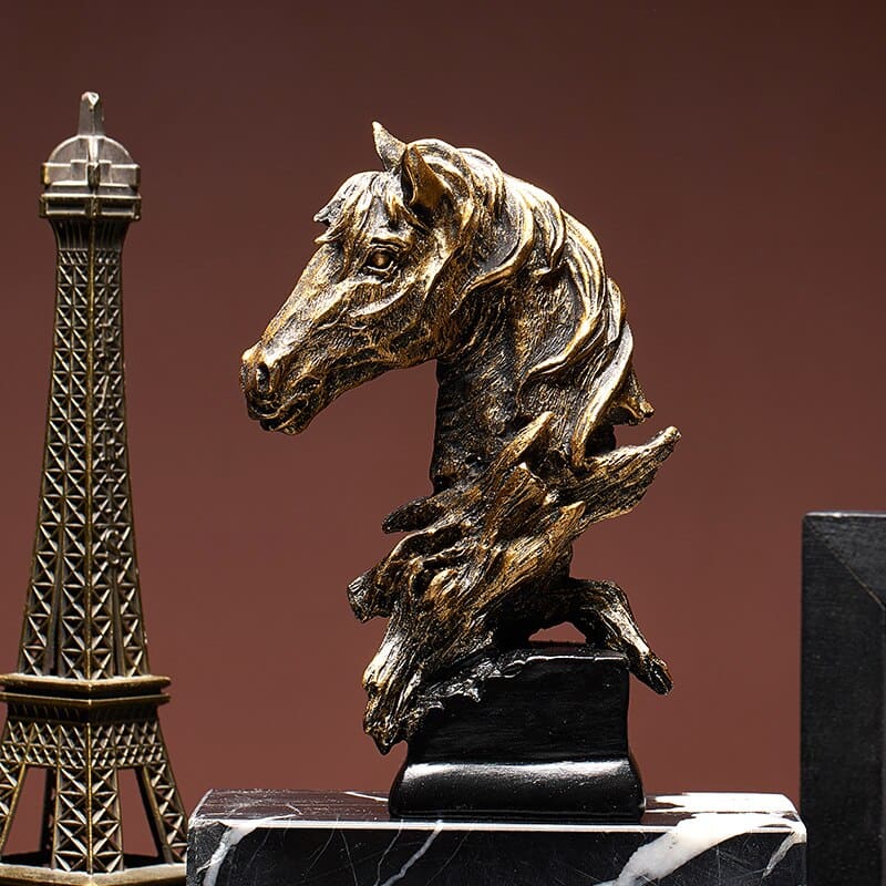 Bronze horse statues (Nordic) - Dream Horse