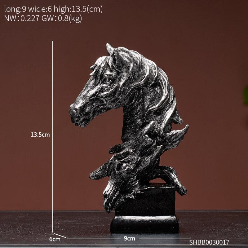 Bronze horse statues (Nordic) - Dream Horse