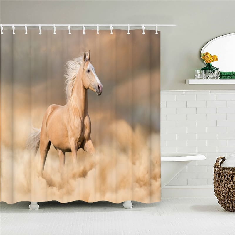 Curtains with horses on them - Dream Horse