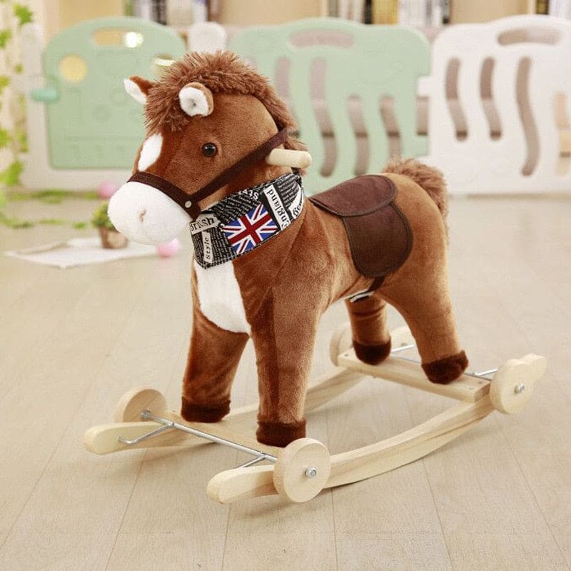 Custom rocking horse (toy with red triangle) - Dream Horse