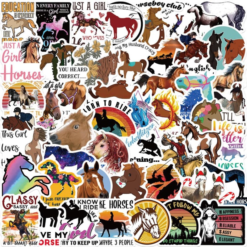 Cute horse stickers - Dream Horse