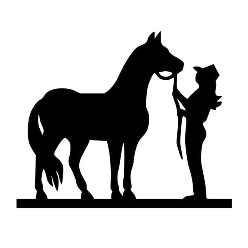 Cute horse stickers (Cars) - Dream Horse