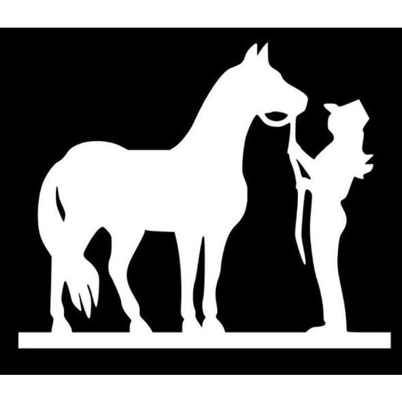 Cute horse stickers (Cars) - Dream Horse