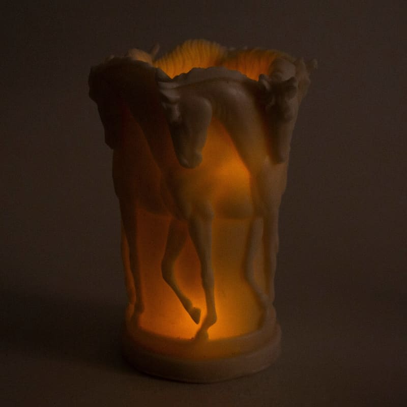 Decorative horse vase candle lantern 30 Cm - Dream Horse