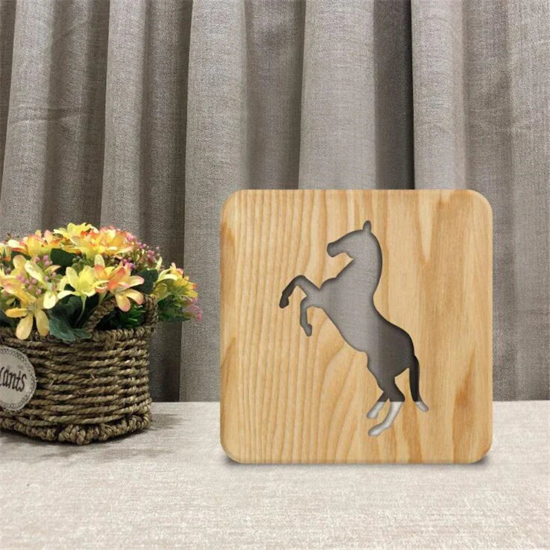Equestrian table lamp Dream Horse