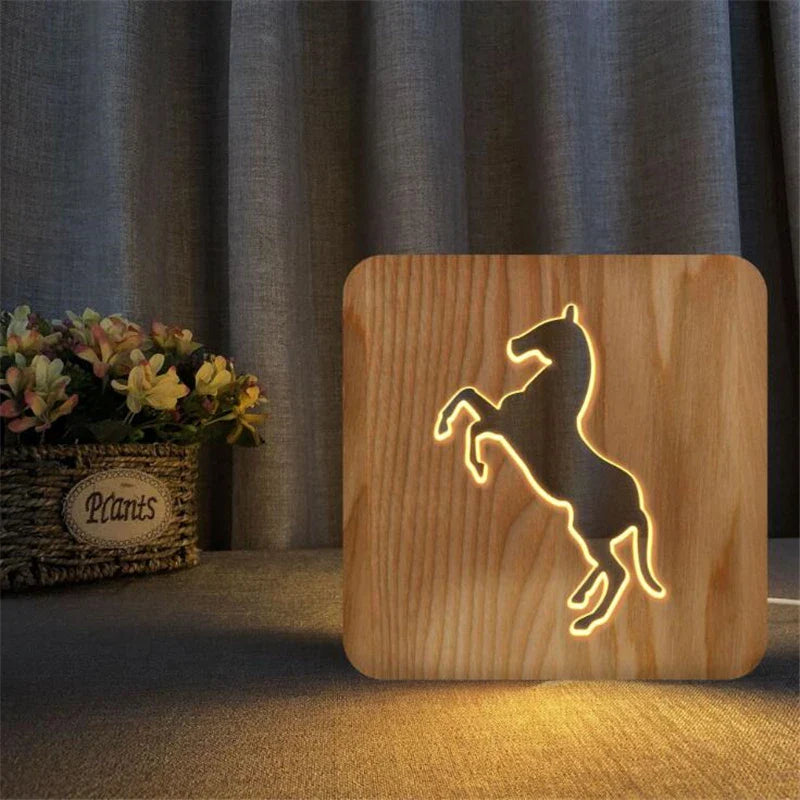 Equestrian table lamp Dream Horse