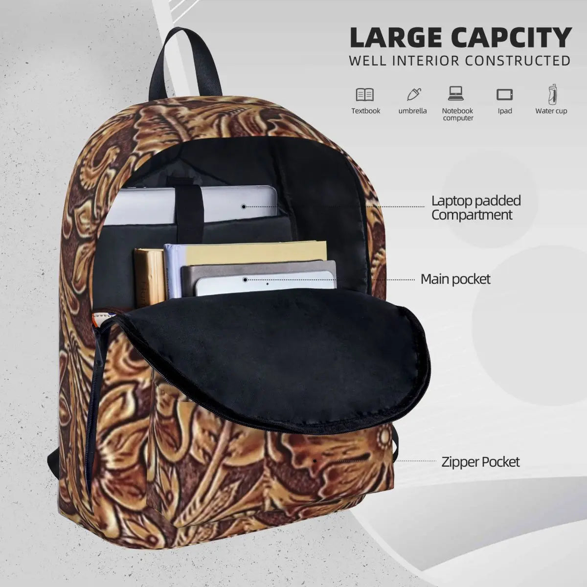 Western book bag (boy and girl) Dream Horse