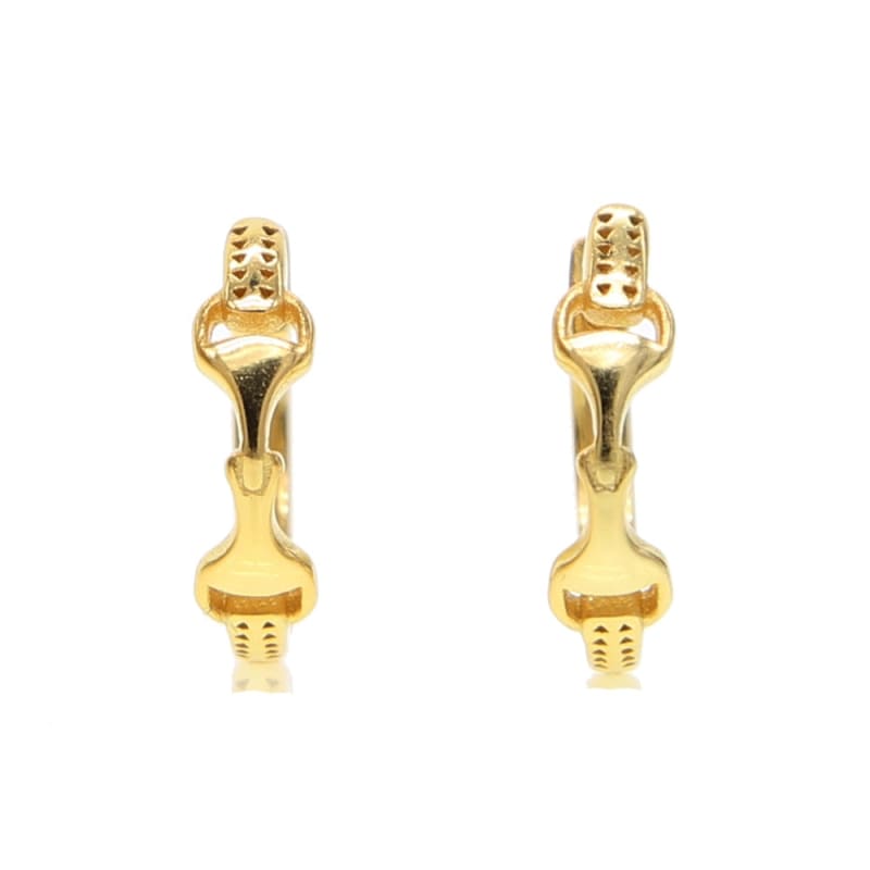 Gold horse earrings - Dream Horse