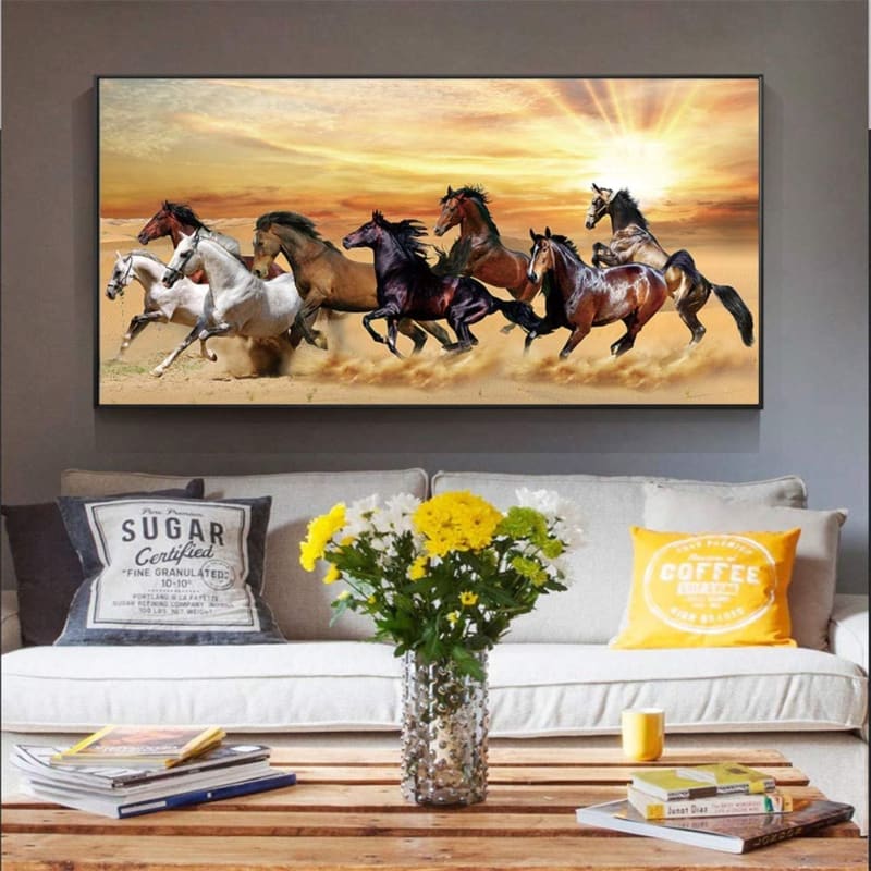 Horse art canvas (Living Room) - Dream Horse