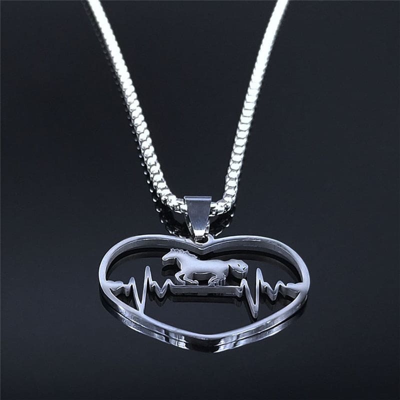 Horse brass necklace - Dream Horse