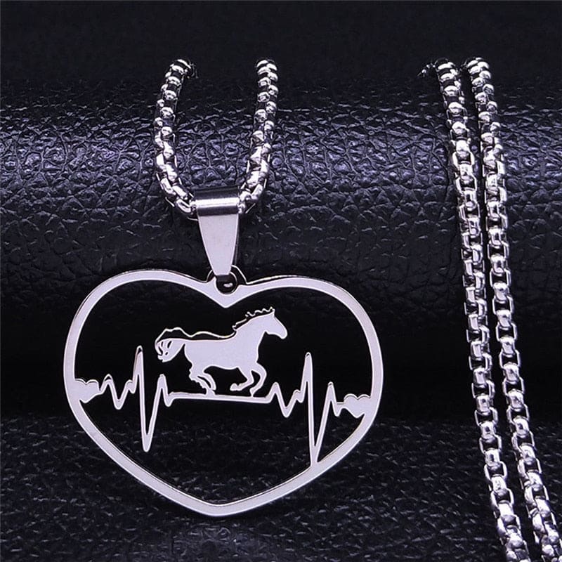 Horse brass necklace - Dream Horse