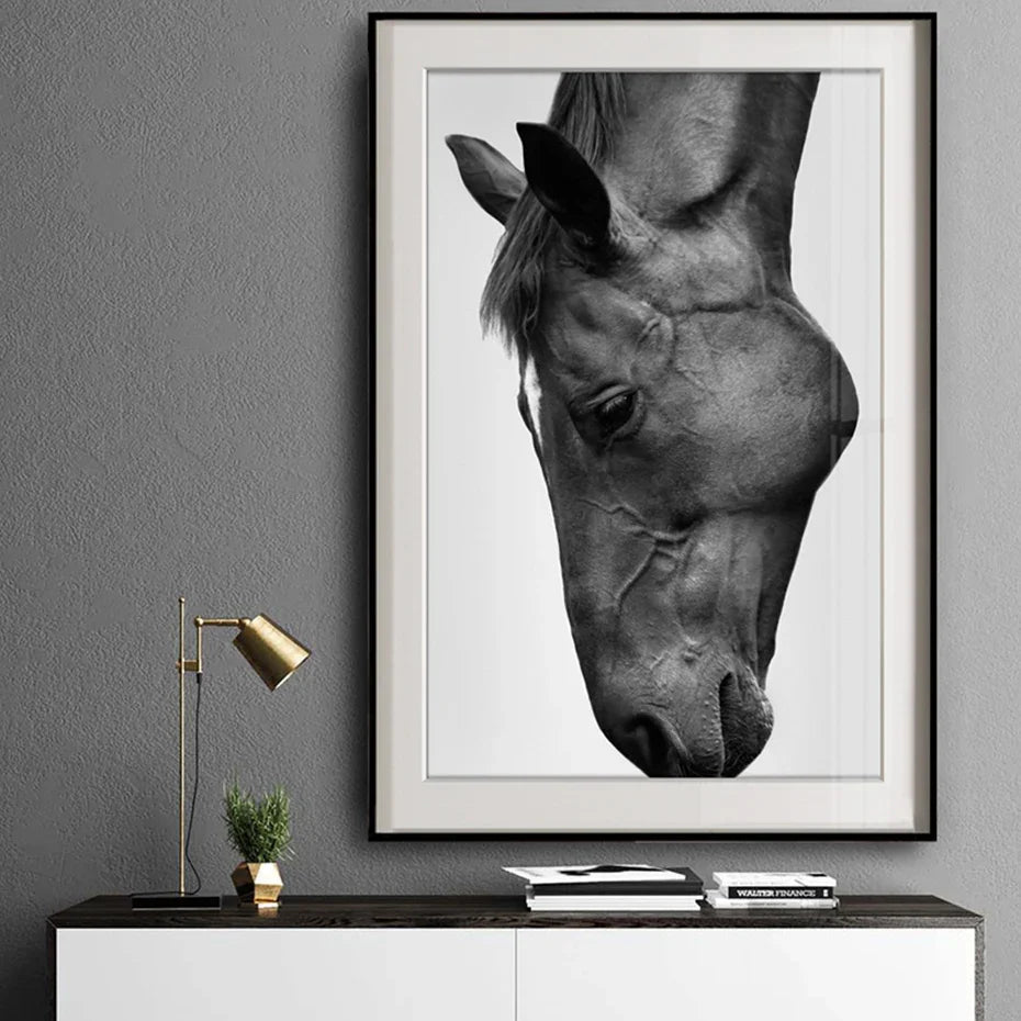 Horse head painting canvas Dream Horse