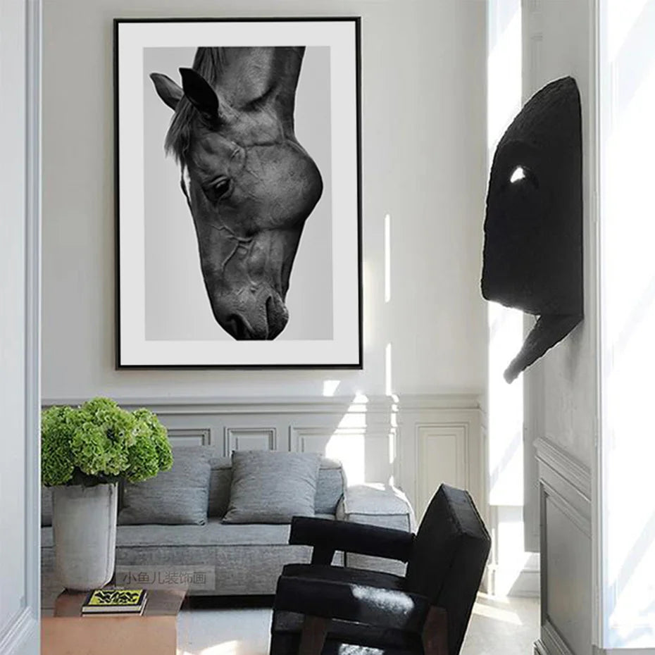Horse head painting canvas Dream Horse