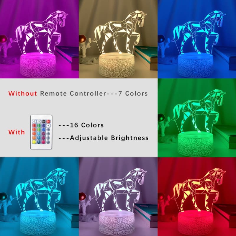 Horse night light (Big) - Dream Horse