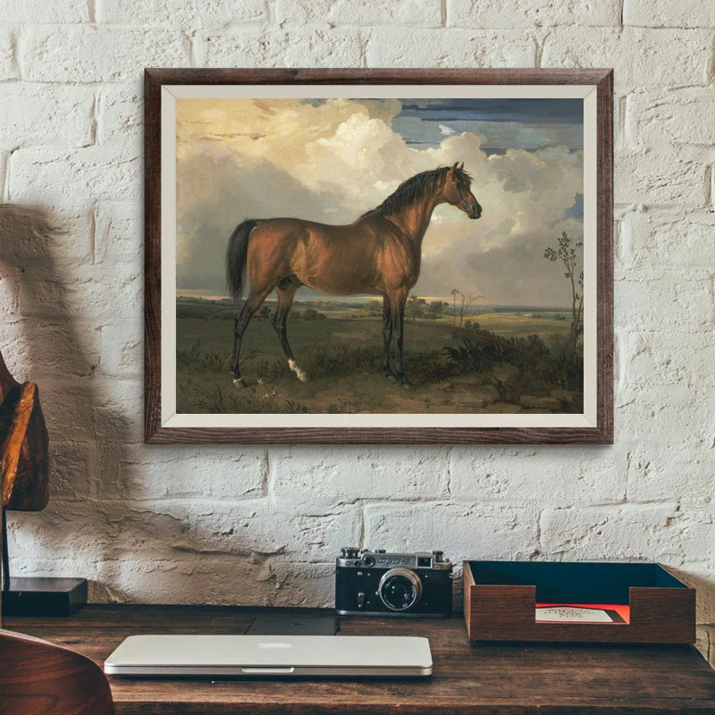 Horse painting in office Dream Horse