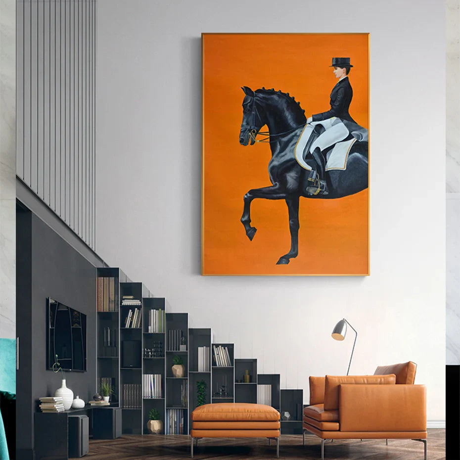 Horse rider painting Dream Horse