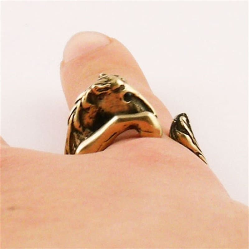 Horse ring gold (women) - Dream Horse