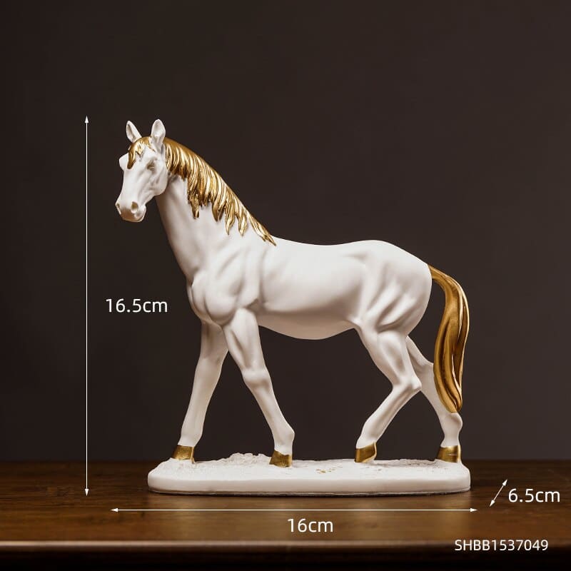 Horse sculpture Nordic decoration Office - Dream Horse
