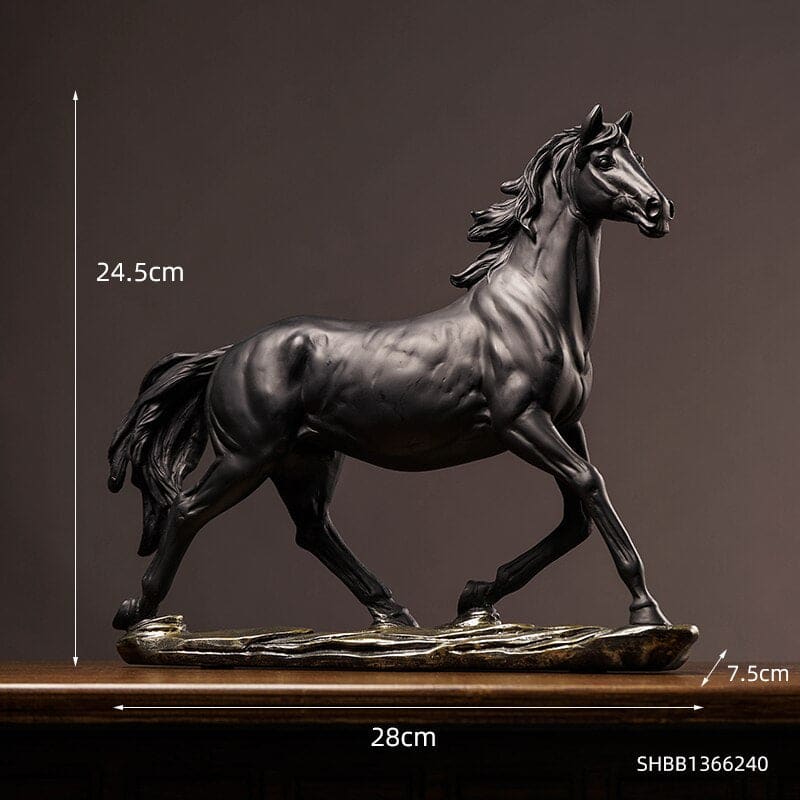 Horse sculpture Nordic decoration Office - Dream Horse