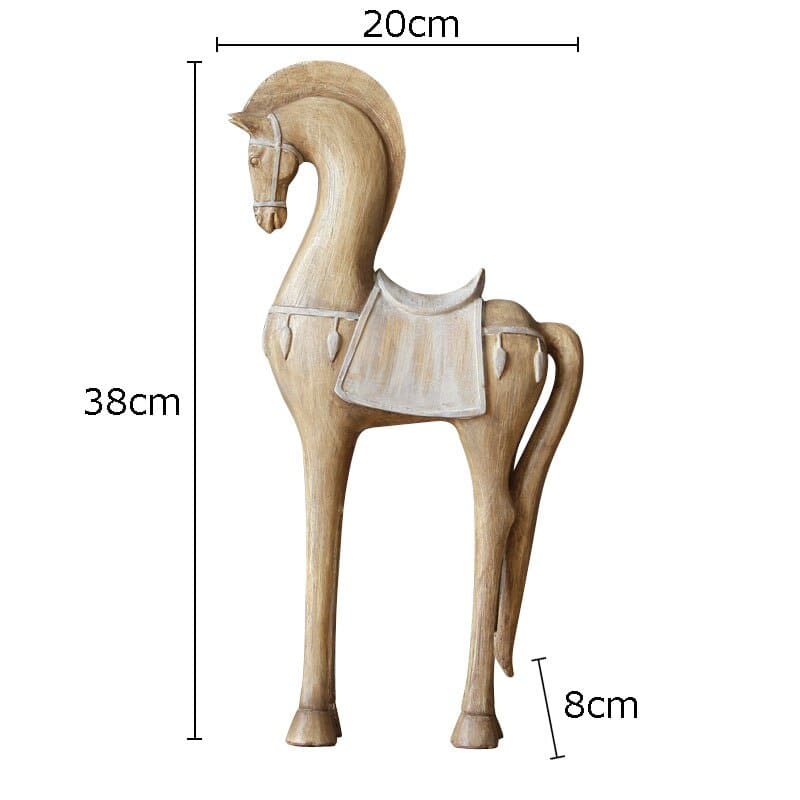 Horse sculpture wood - Dream Horse