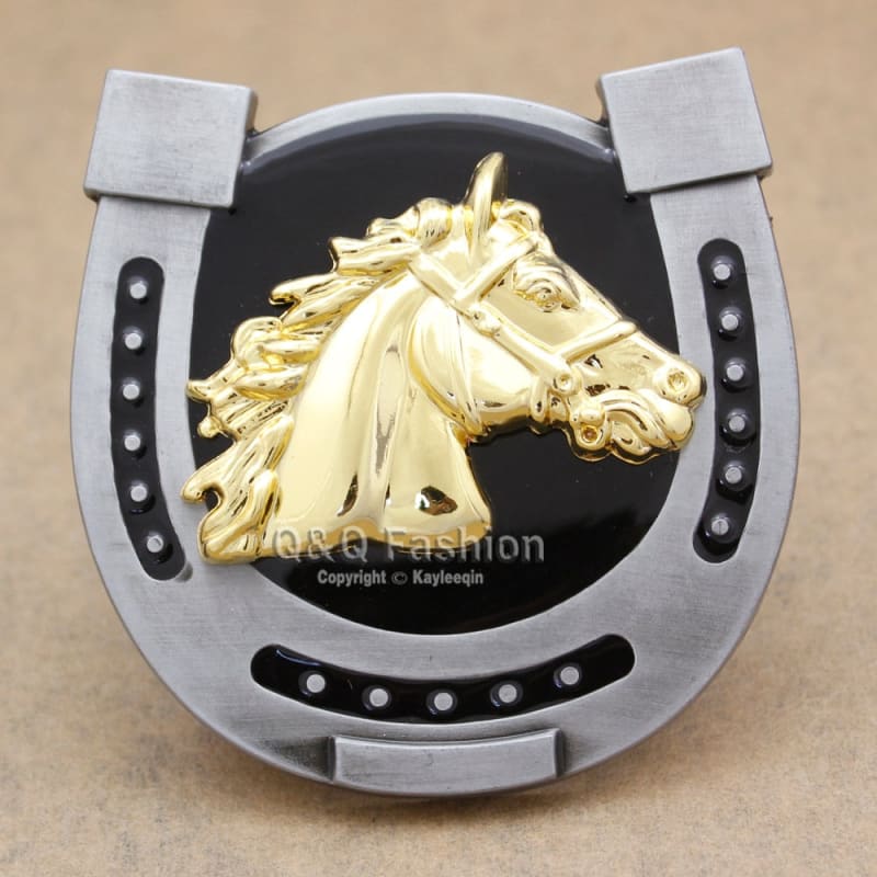 Horse shoe belt buckle - Dream Horse
