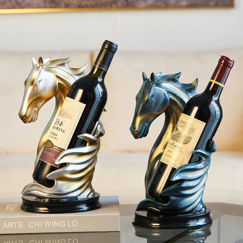 Horse statues (Wine bottle holder) - Dream Horse