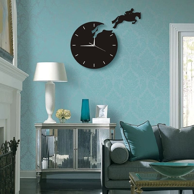 Horse wall clock for rider - Dream Horse