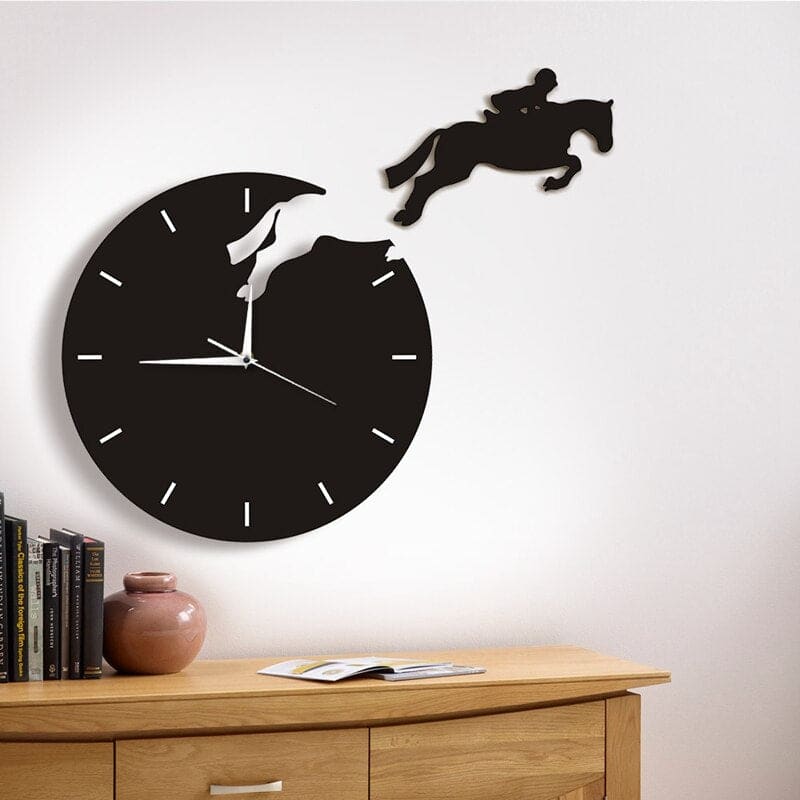 Horse wall clock for rider - Dream Horse