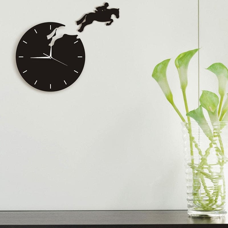 Horse wall clock for rider - Dream Horse