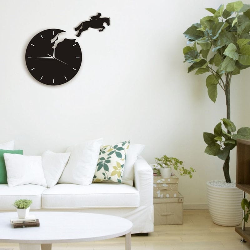 Horse wall clock for rider - Dream Horse