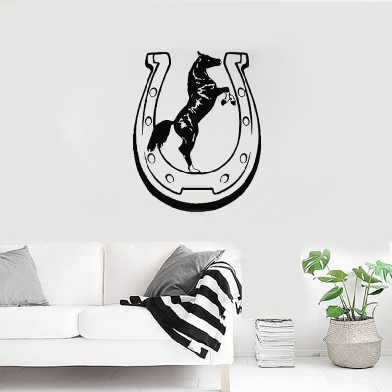 Horse wall mural extra large horseshoe - Dream Horse