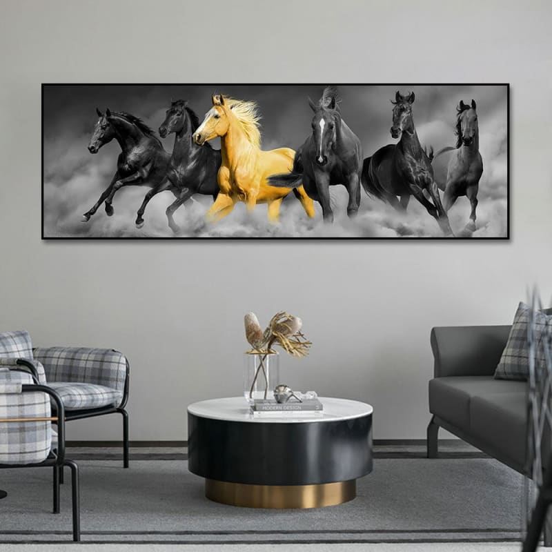 Horse wall painting for living room - Dream Horse