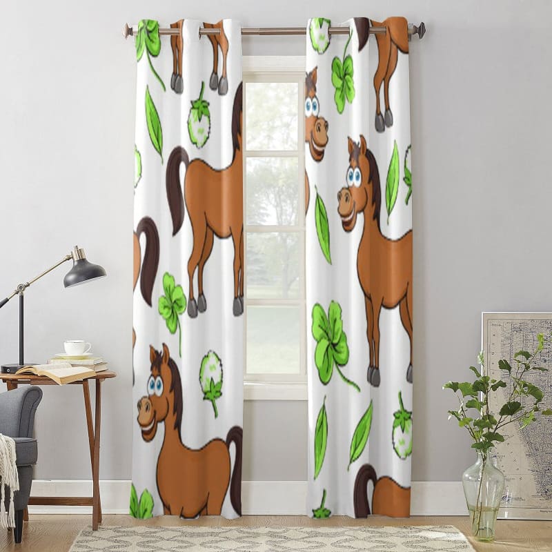 Horse window curtains (Decoration) - Dream Horse