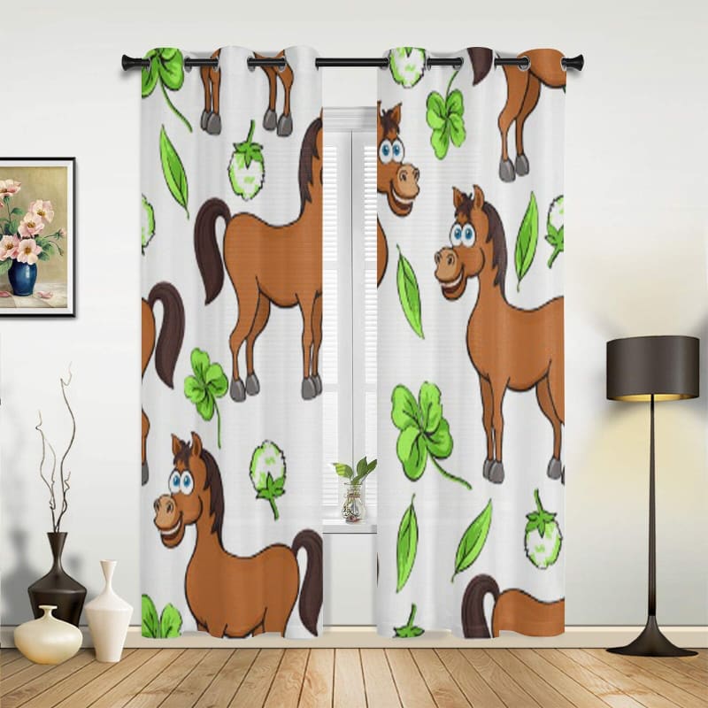 Horse window curtains (Decoration) - Dream Horse