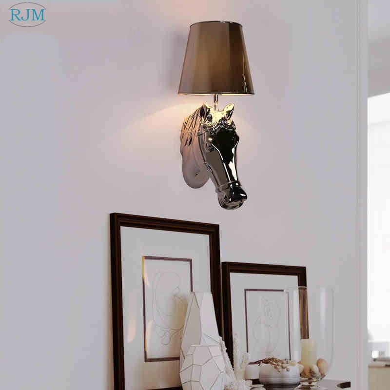 Horse with lampshade on head - Dream Horse