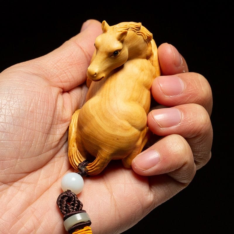 Horse wooden sculpture - Dream Horse