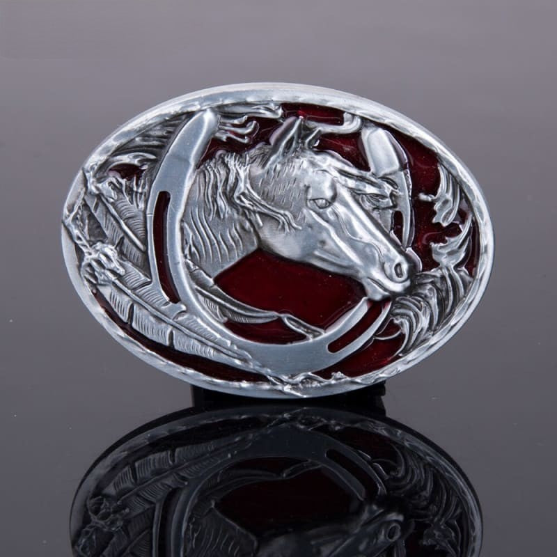 Horseshoe belt buckle holder - Dream Horse