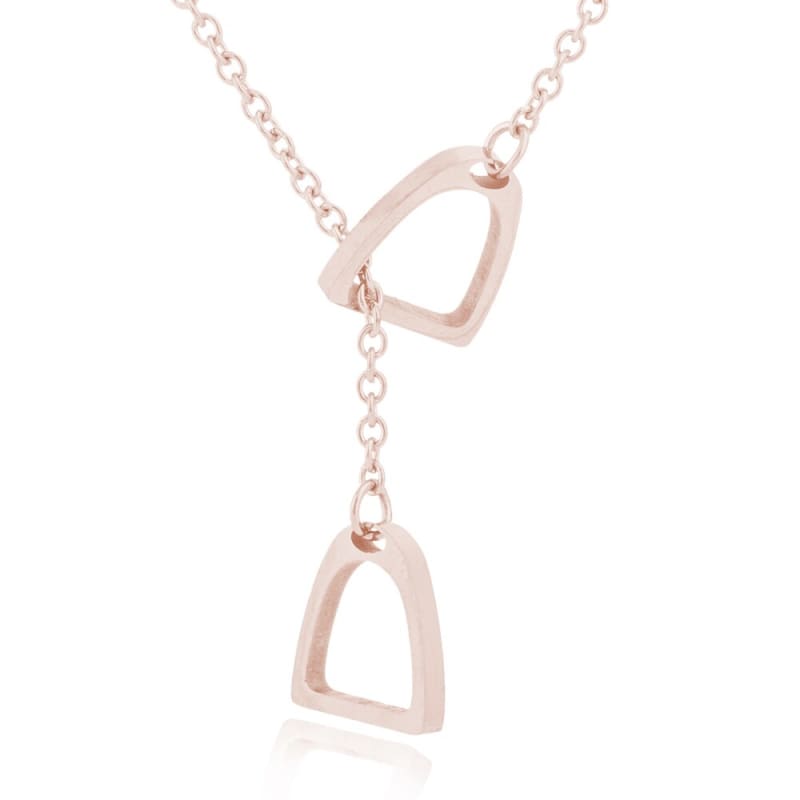 Horseshoe birthstone necklace (U) - Dream Horse