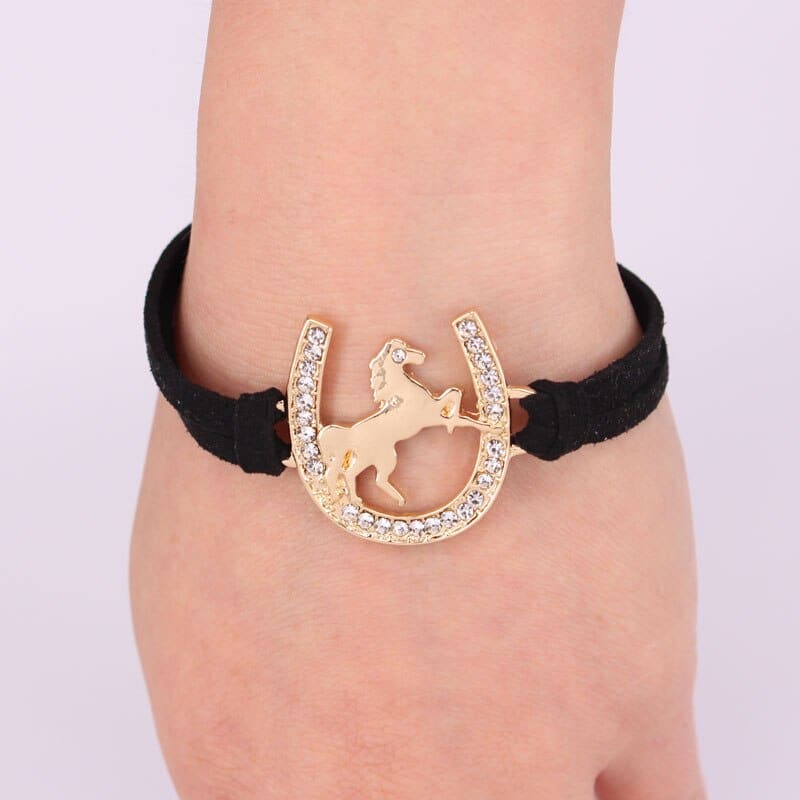 Horseshoe bracelet men - Dream Horse