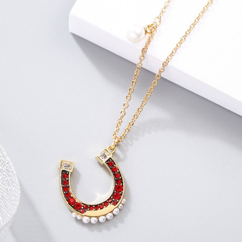 Horseshoe necklace Canada - Dream Horse