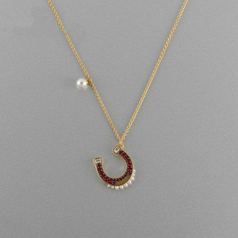 Horseshoe necklace Canada - Dream Horse